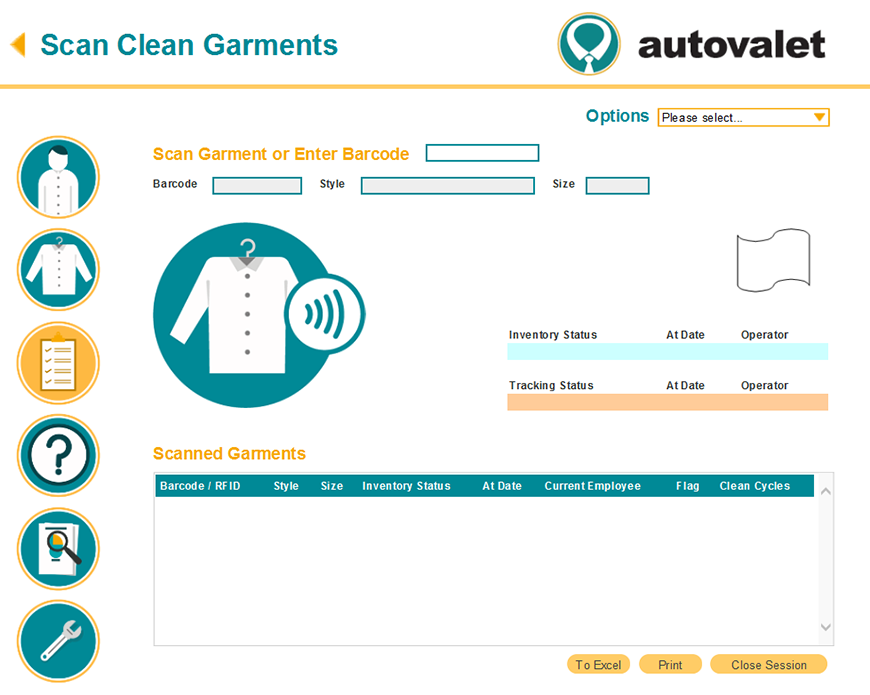 Autovalet Dresscode application